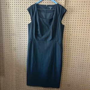 Ann Taylor black sheath dress size 12P